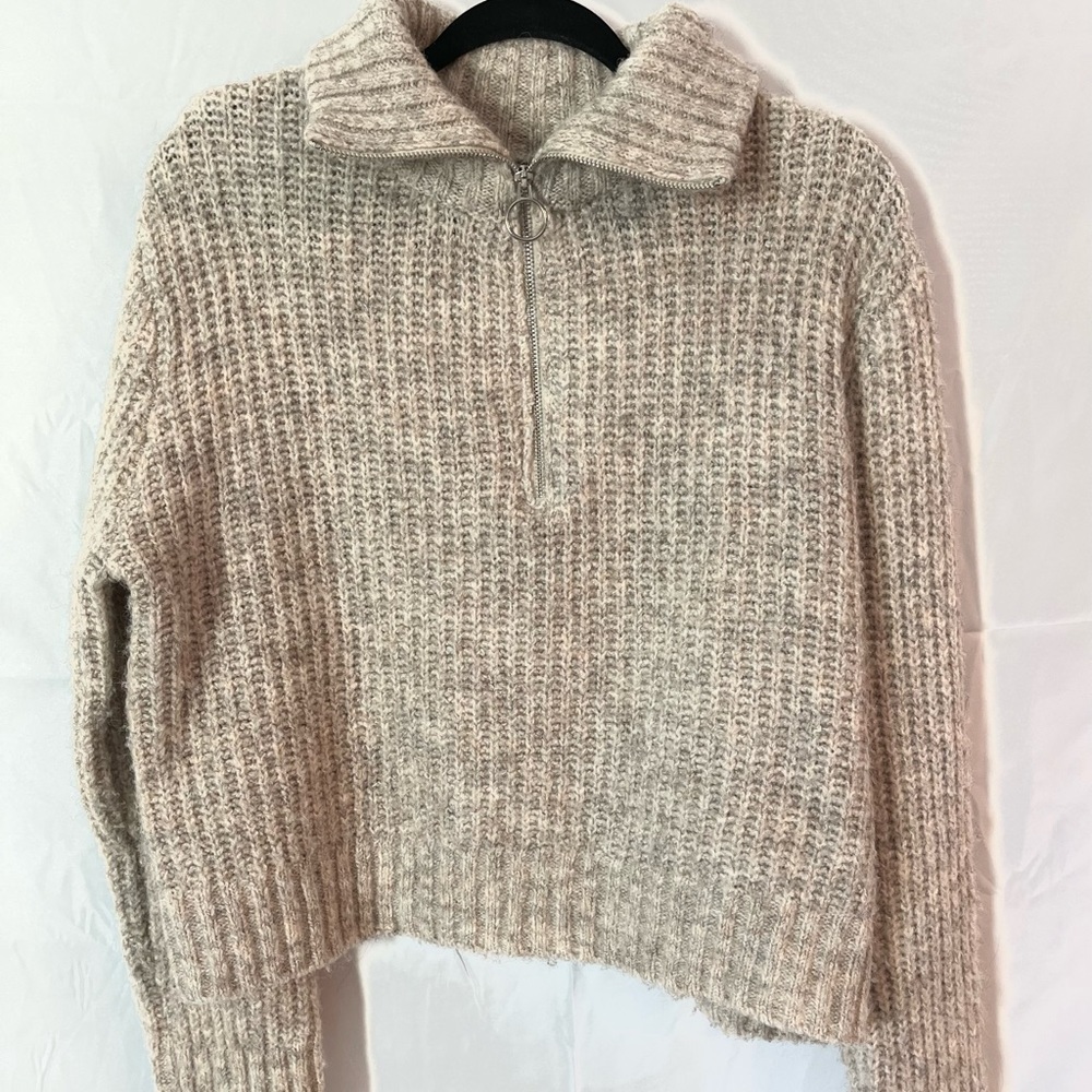 Cream sweater